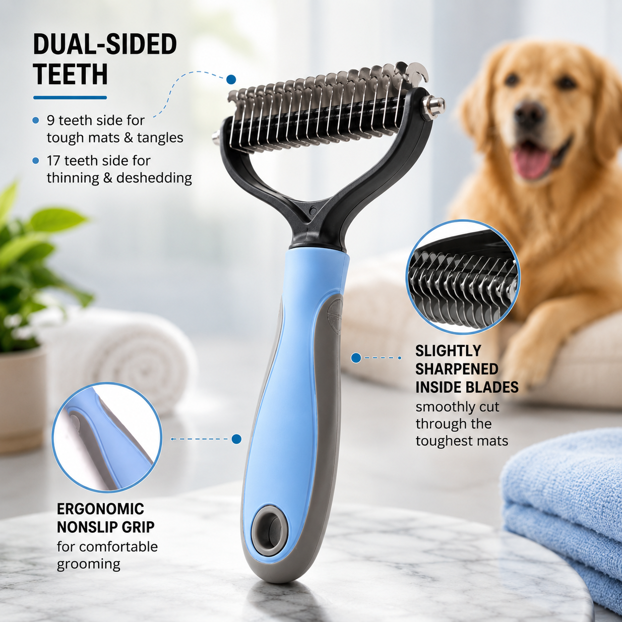 Orlin DeShedding Comb